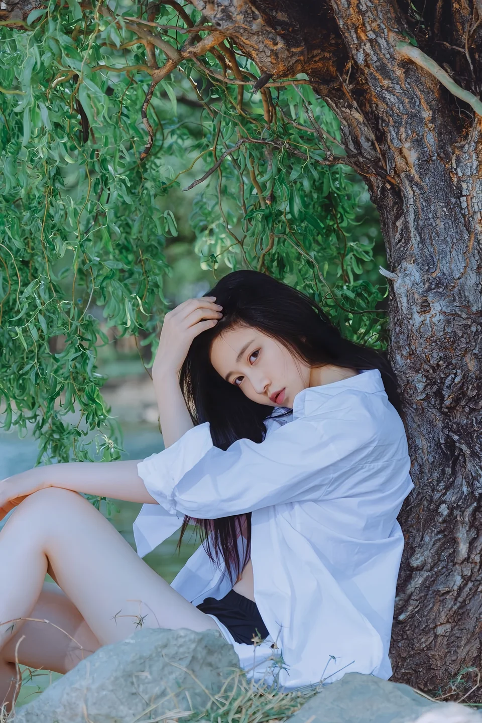 年年 - 白衬衫 [49P-91MB] tg@simisebaisi 【丝足阁】034.webp